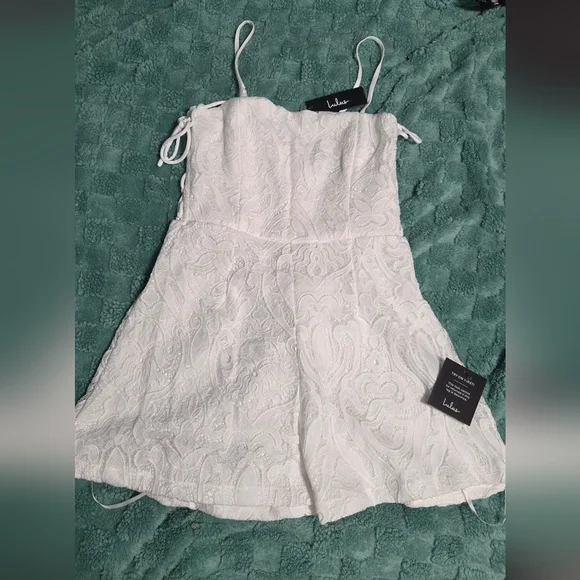 Lulu's White Lace Jumpsuit - Picture 5 of 5